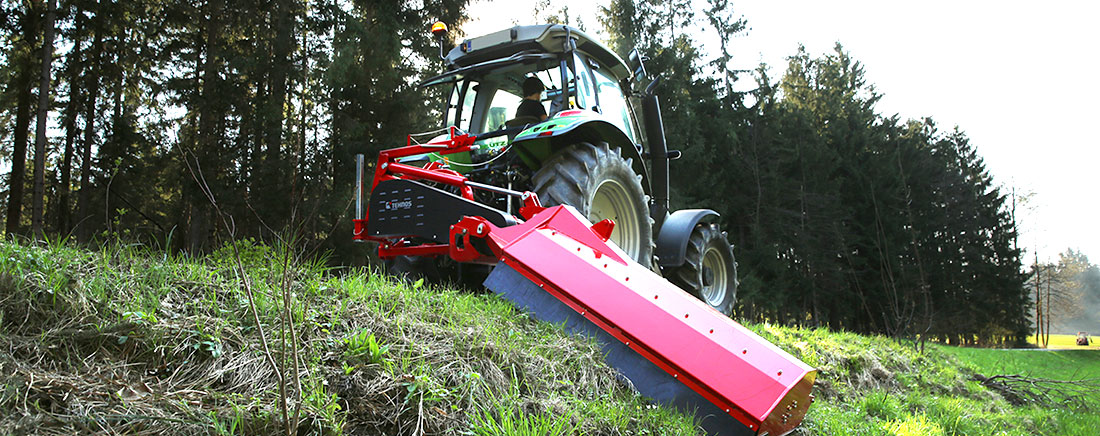 Schwenk-Seitenmulcher MBPL leicht LW